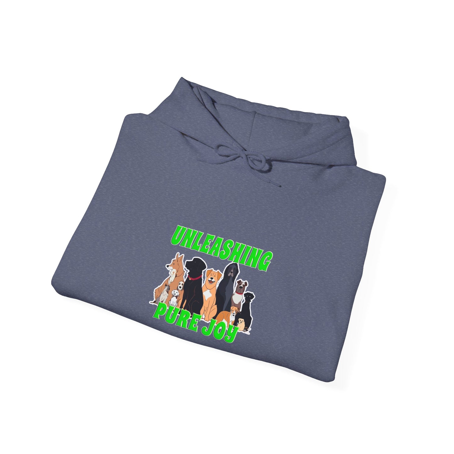 UNLEASHING PURE JOY - Unisex Heavy Blend™ Hooded Sweatshirt