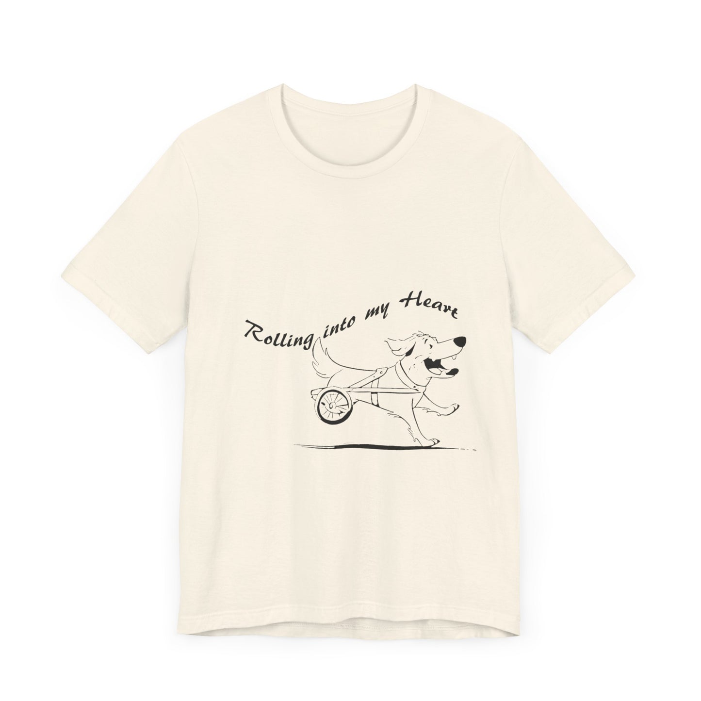 ROLLING INTO MY HEART - Unisex Jersey Short Sleeve Tee