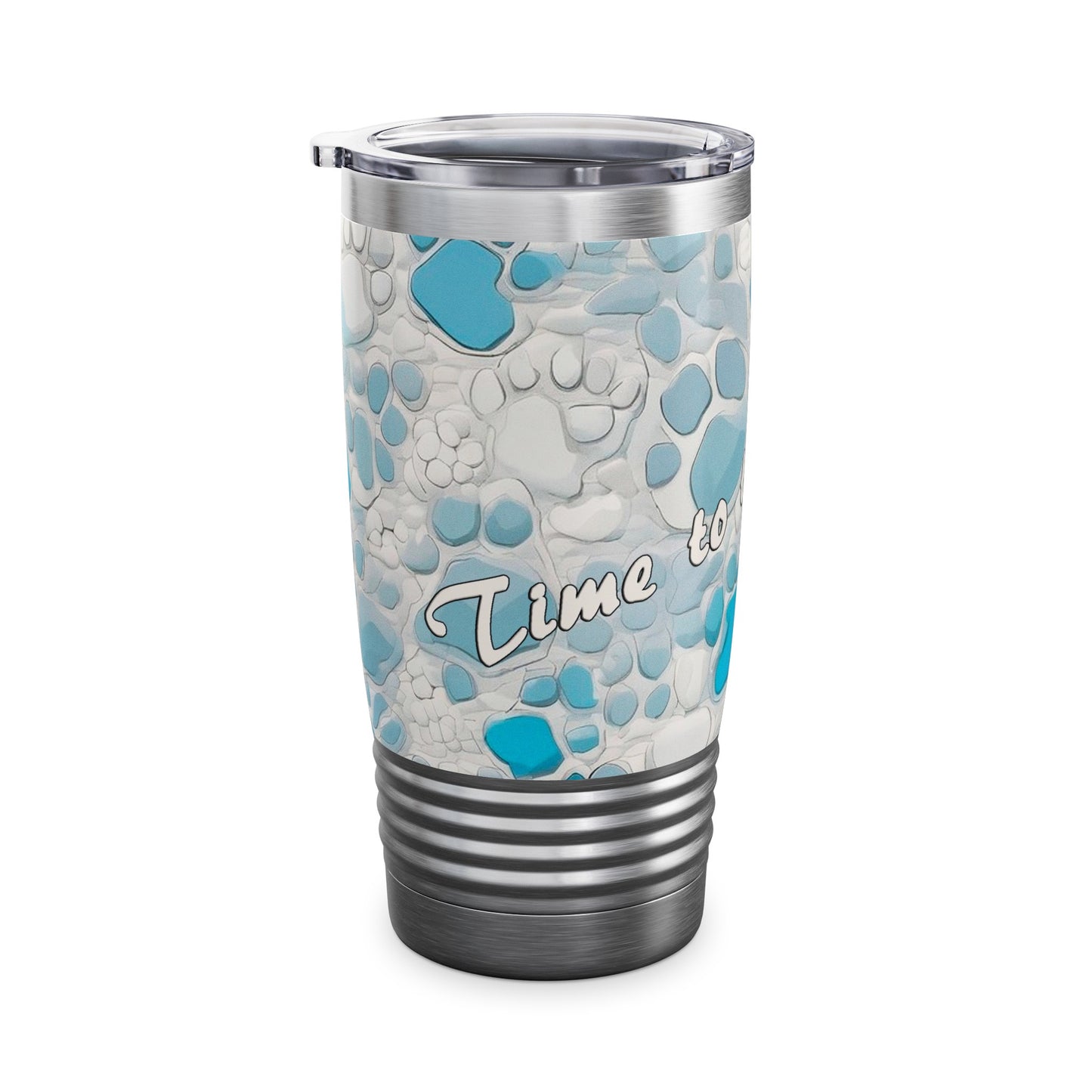 TIME TO TAKE A PAWS - Tumbler, 20oz