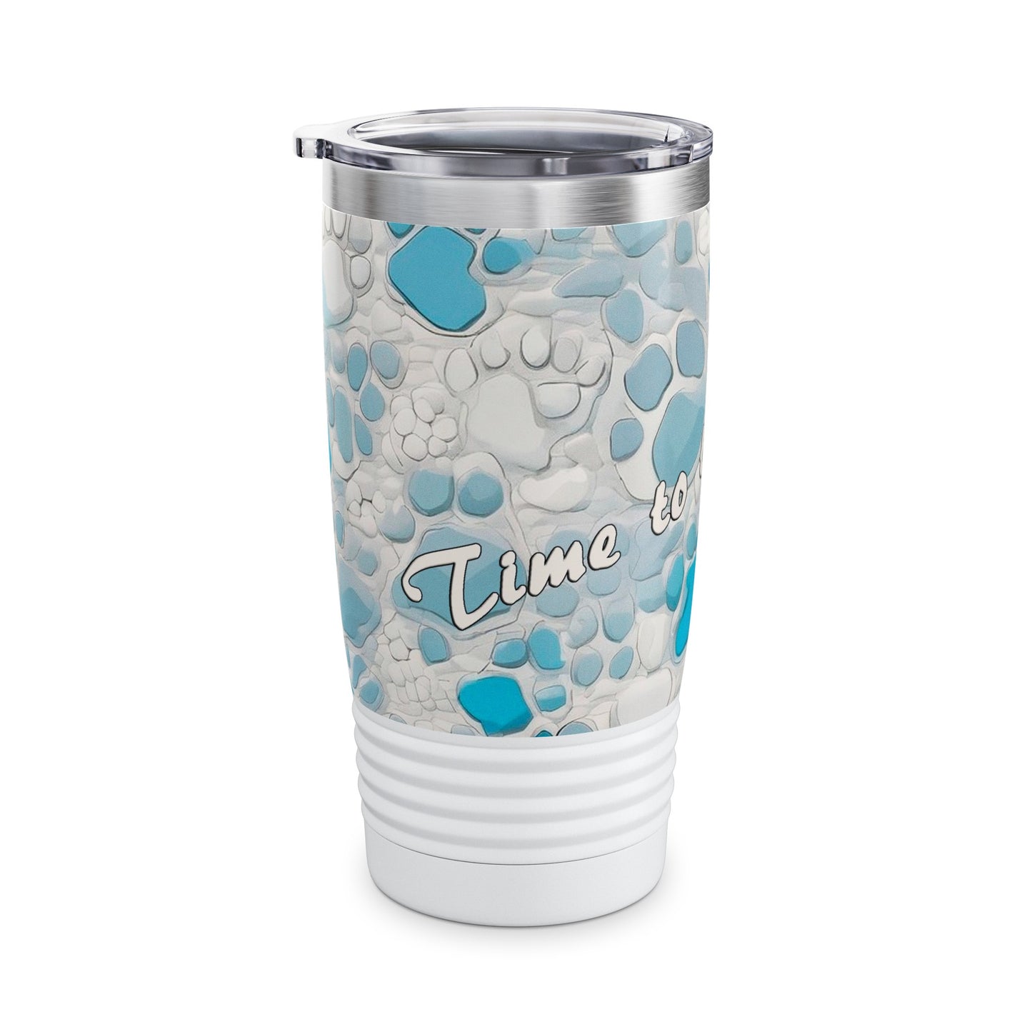 TIME TO TAKE A PAWS - Tumbler, 20oz