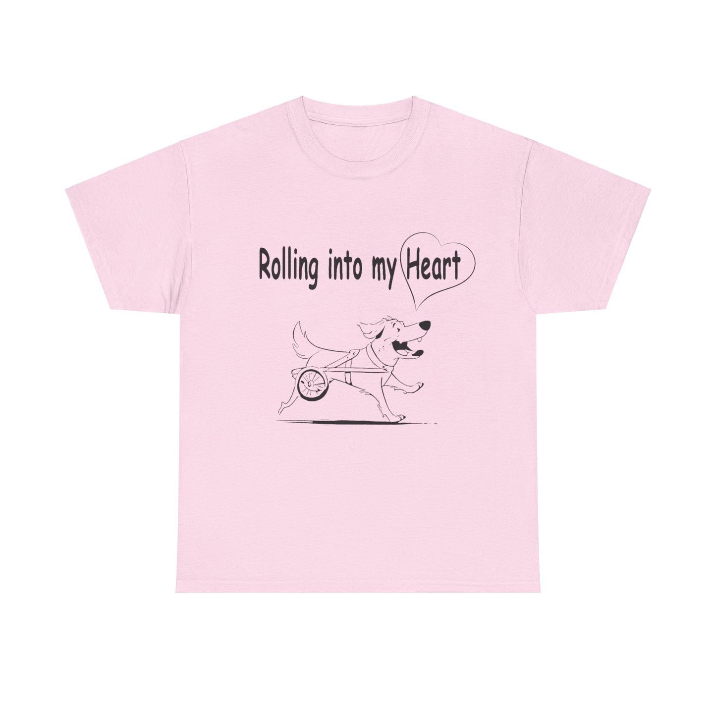 ROLLING INTO MY HEART - Unisex Heavy Cotton Tee