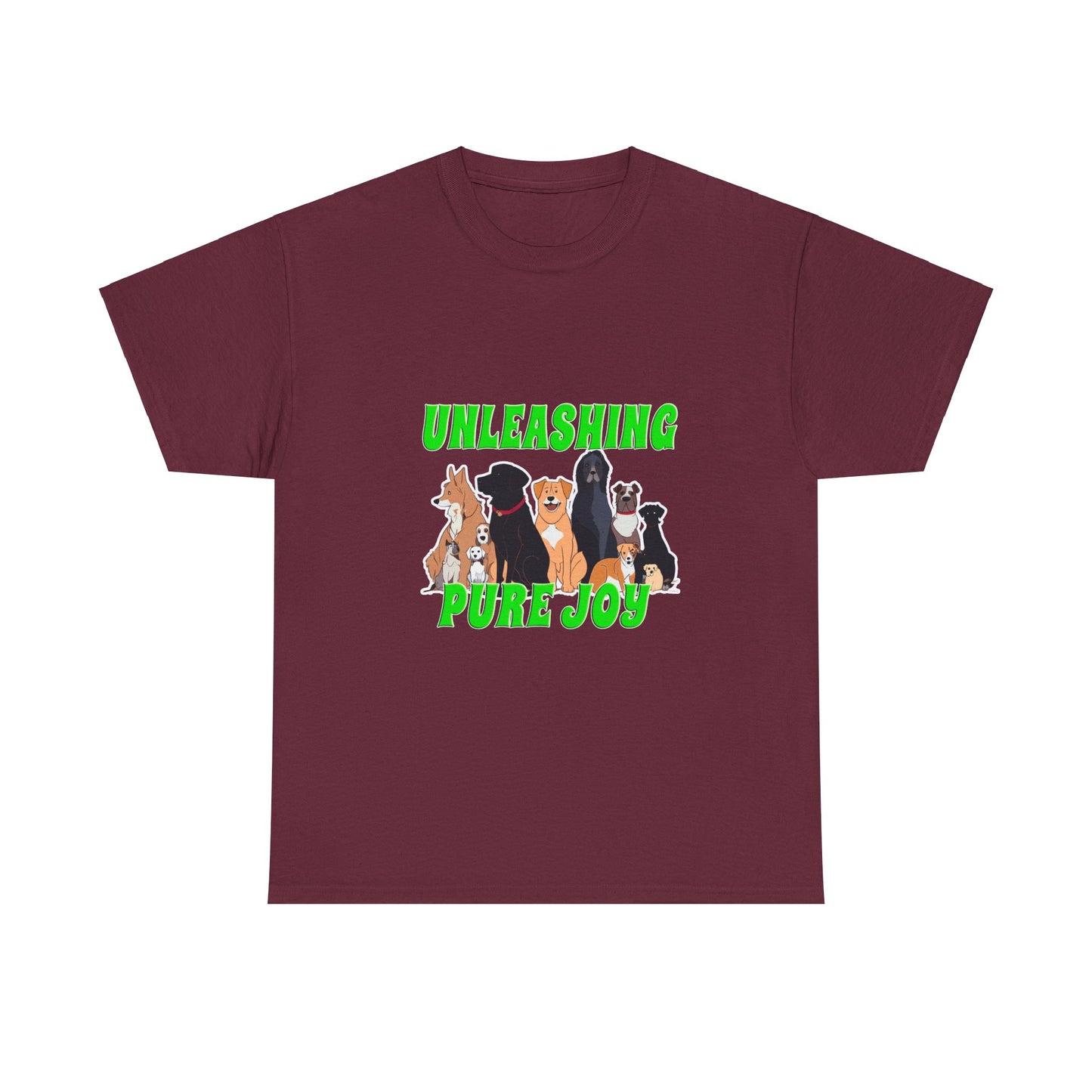 UNLEASHING PURE JOY - Unisex Heavy Cotton Tee
