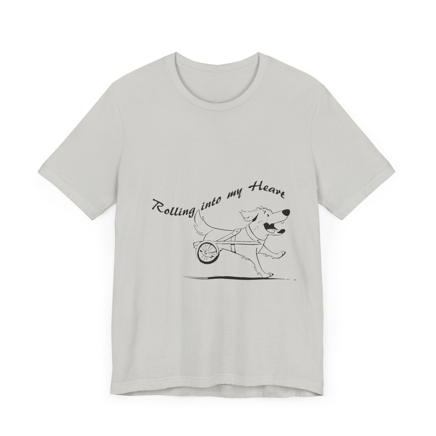 ROLLING INTO MY HEART - Unisex Jersey Short Sleeve Tee