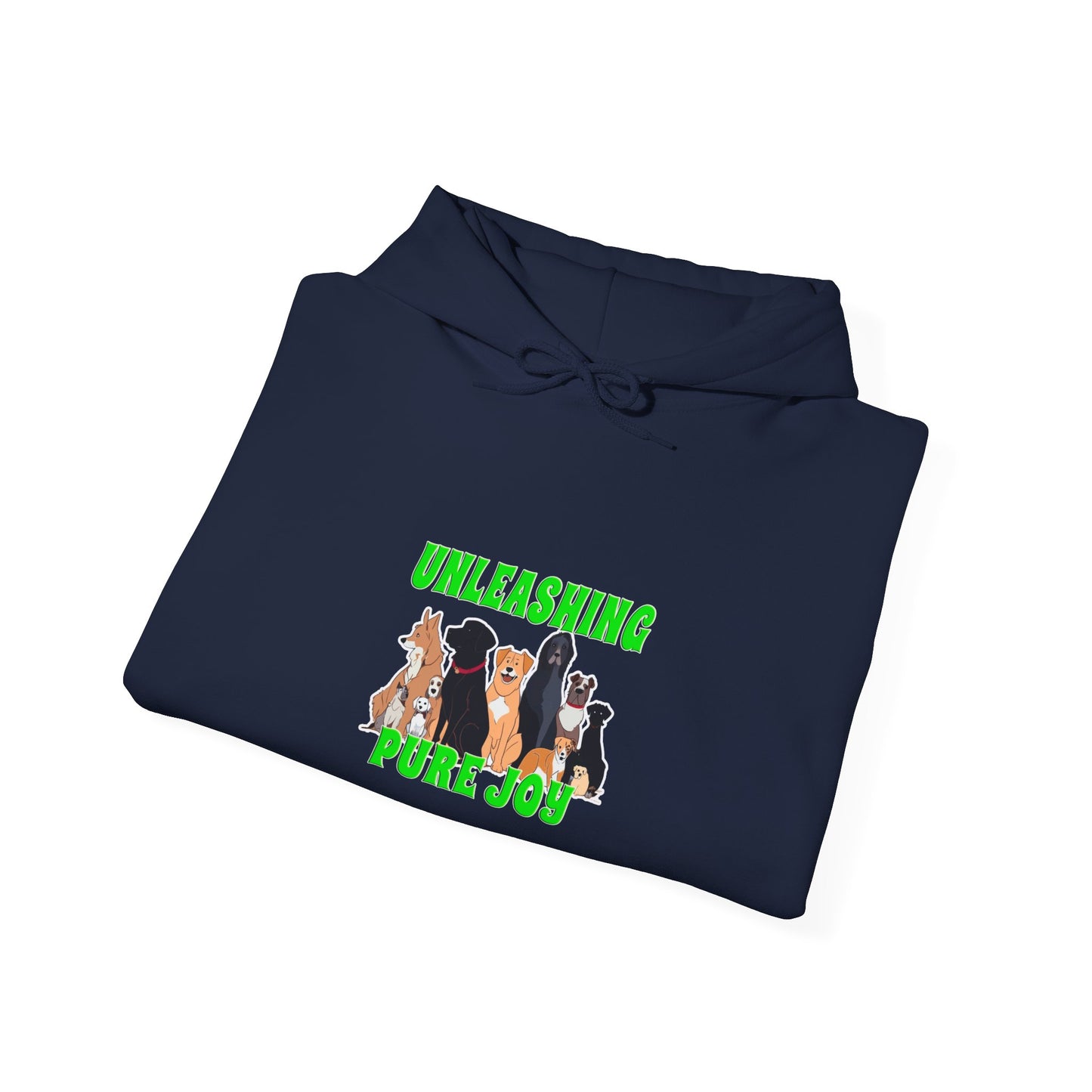 UNLEASHING PURE JOY - Unisex Heavy Blend™ Hooded Sweatshirt
