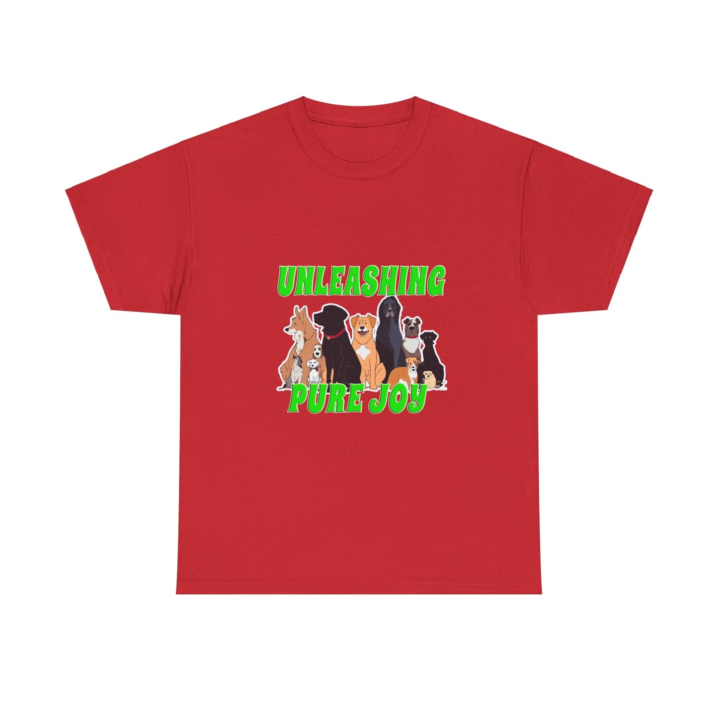 UNLEASHING PURE JOY - Unisex Heavy Cotton Tee