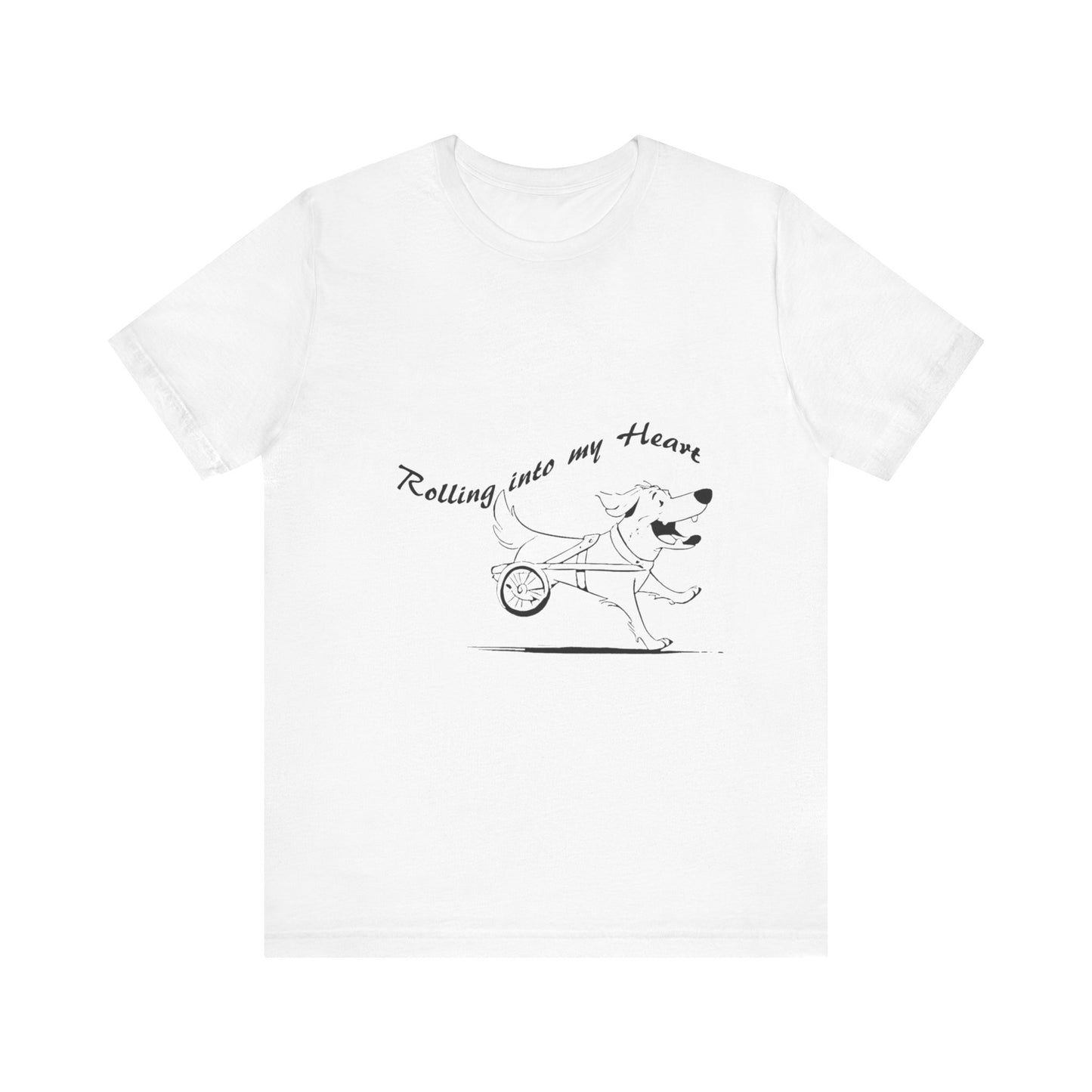 ROLLING INTO MY HEART - Unisex Jersey Short Sleeve Tee