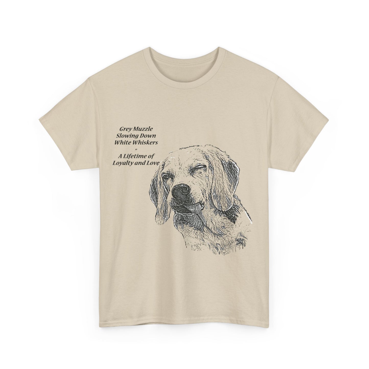 SENIOR DOG - Unisex Heavy Cotton Tee