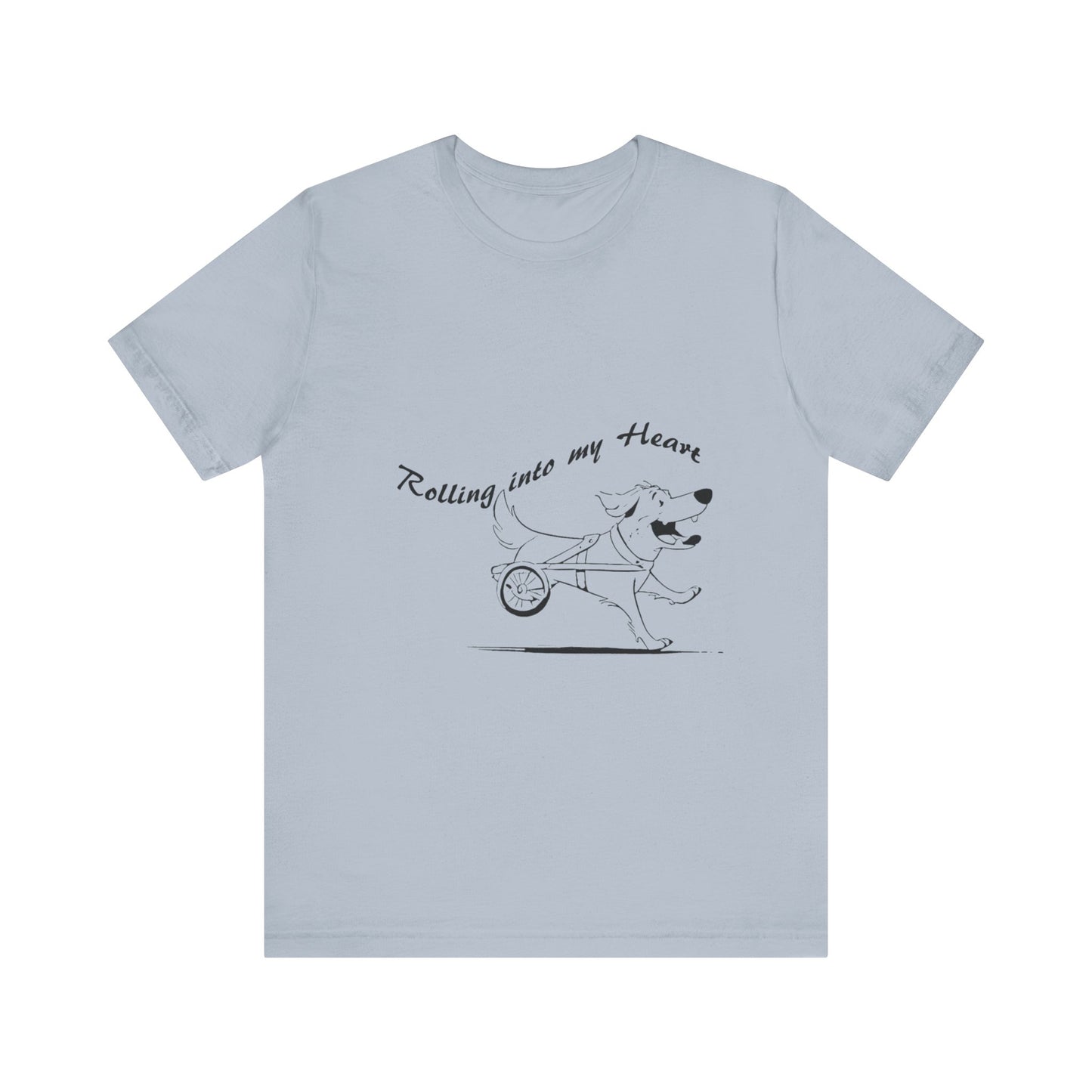 ROLLING INTO MY HEART - Unisex Jersey Short Sleeve Tee