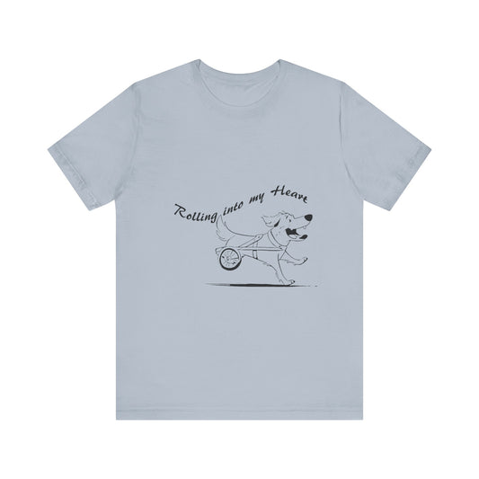 ROLLING INTO MY HEART - Unisex Jersey Short Sleeve Tee
