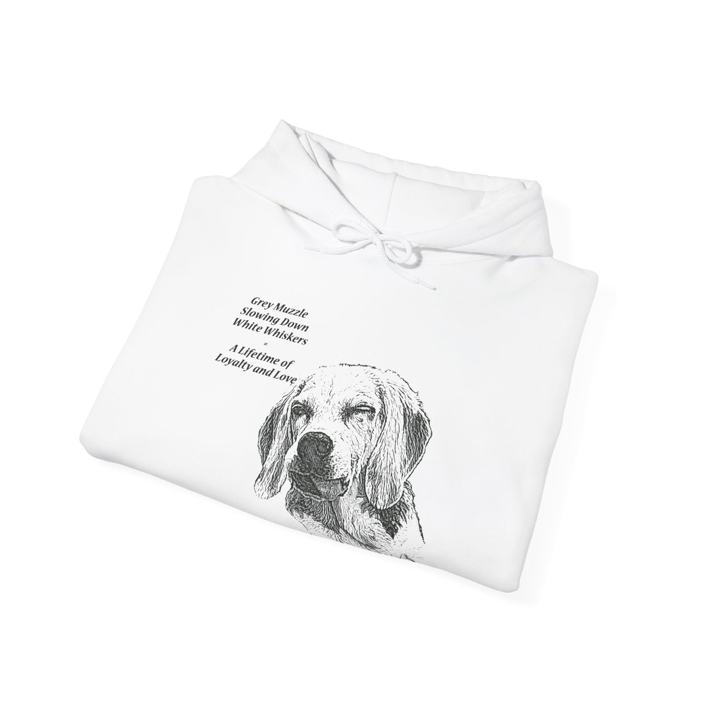 SENIOR DOG - Unisex Heavy Blend™ Hooded Sweatshirt