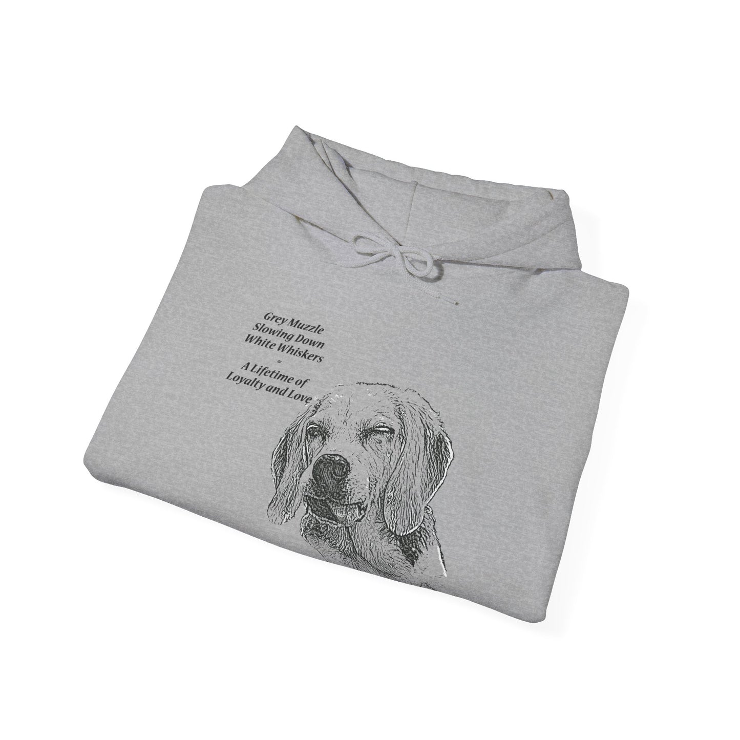 SENIOR DOG - Unisex Heavy Blend™ Hooded Sweatshirt