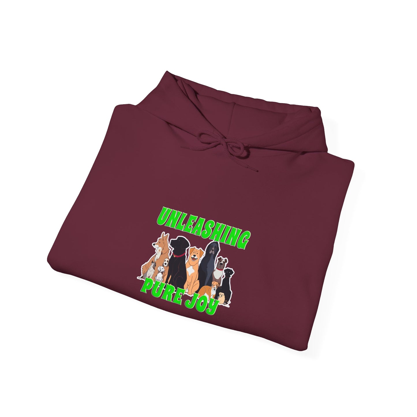UNLEASHING PURE JOY - Unisex Heavy Blend™ Hooded Sweatshirt