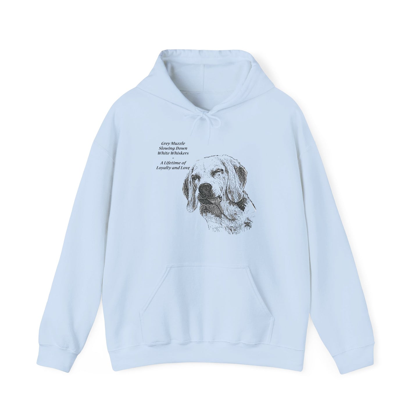SENIOR DOG - Unisex Heavy Blend™ Hooded Sweatshirt
