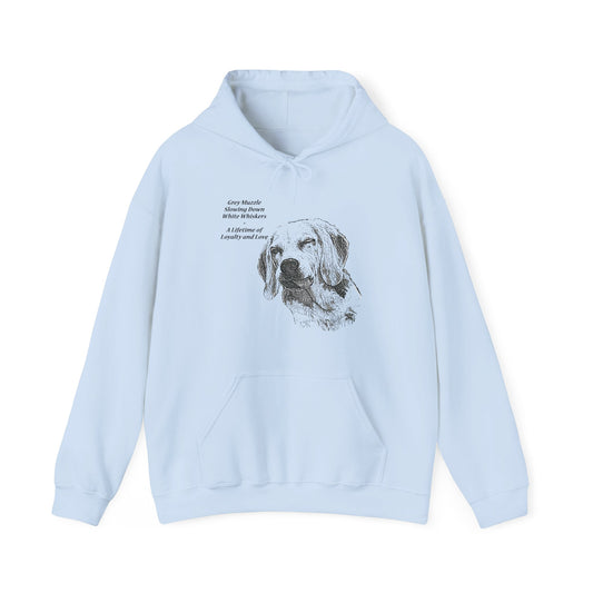 SENIOR DOG - Unisex Heavy Blend™ Hooded Sweatshirt