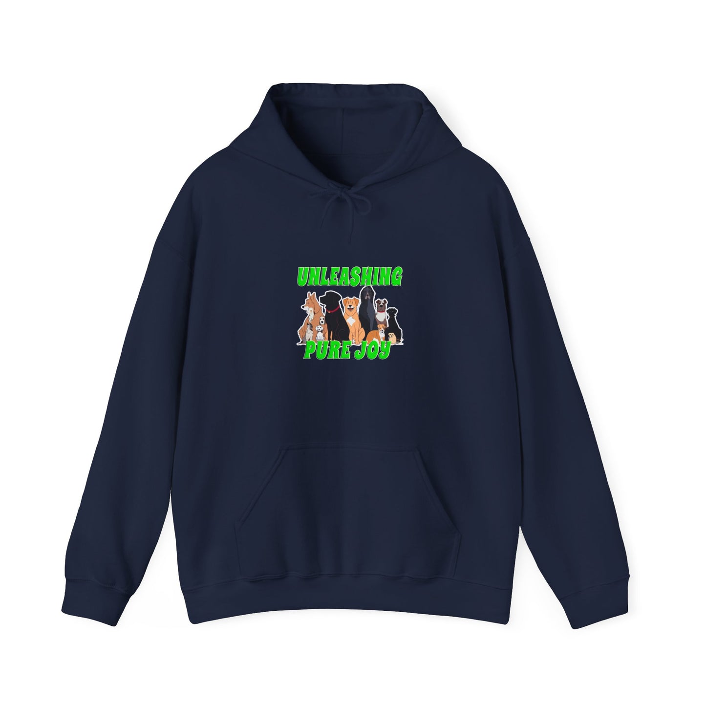 UNLEASHING PURE JOY - Unisex Heavy Blend™ Hooded Sweatshirt