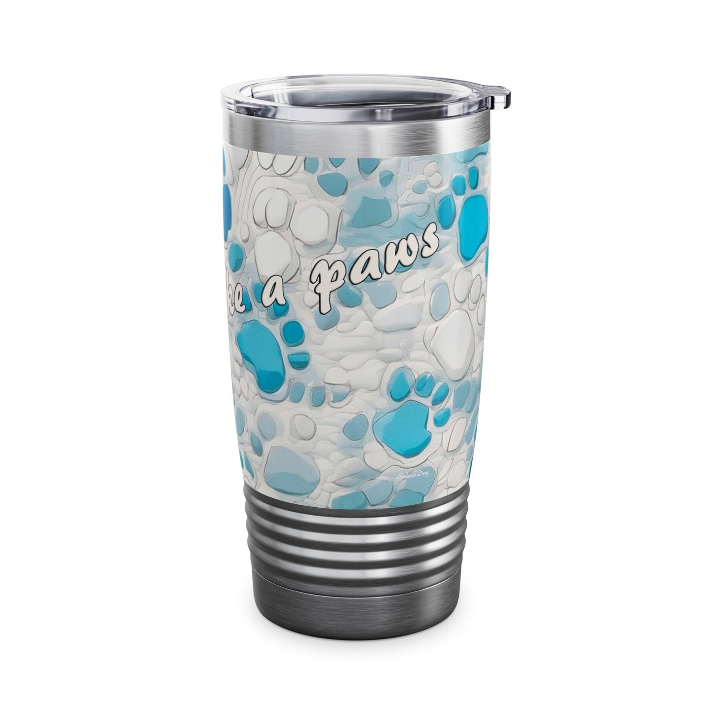 TIME TO TAKE A PAWS - Tumbler, 20oz