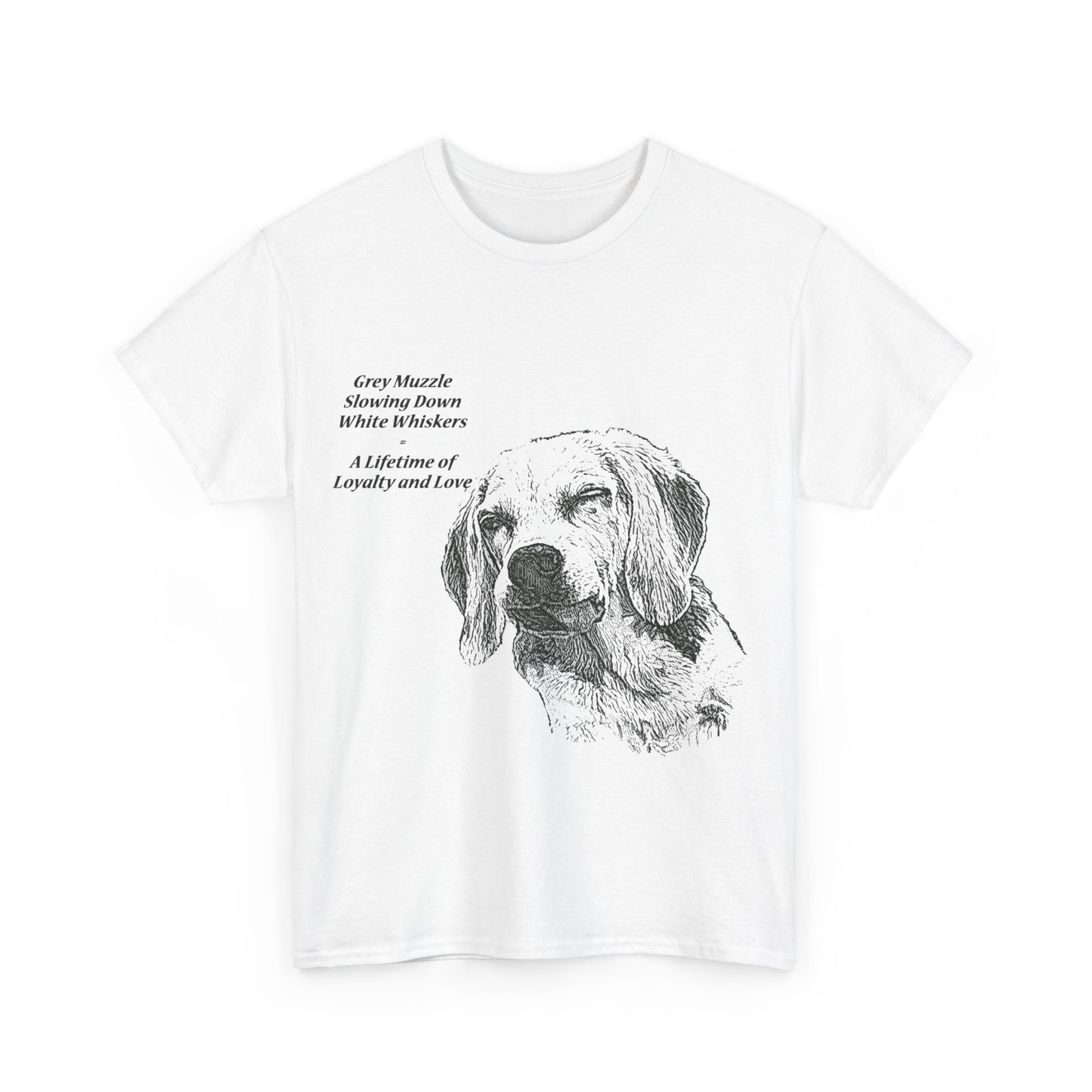 SENIOR DOG - Unisex Heavy Cotton Tee