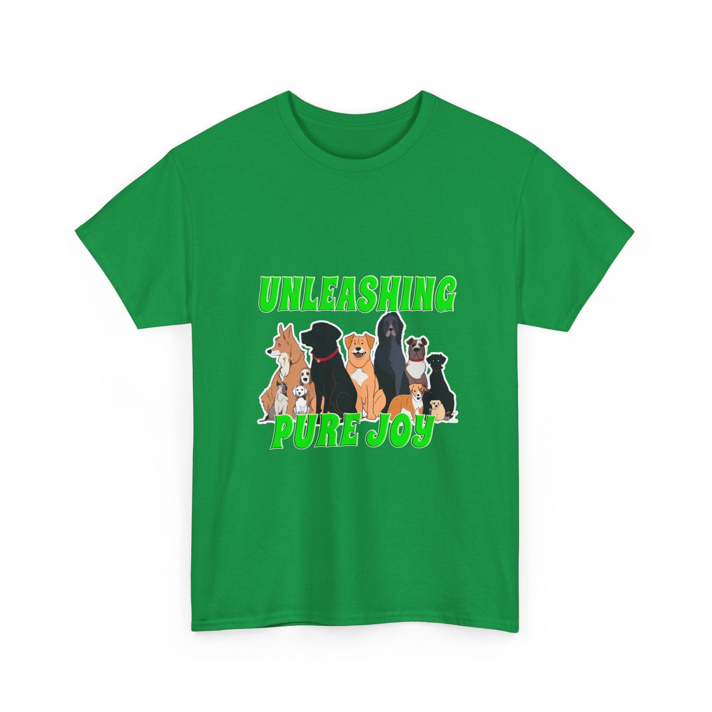 UNLEASHING PURE JOY - Unisex Heavy Cotton Tee