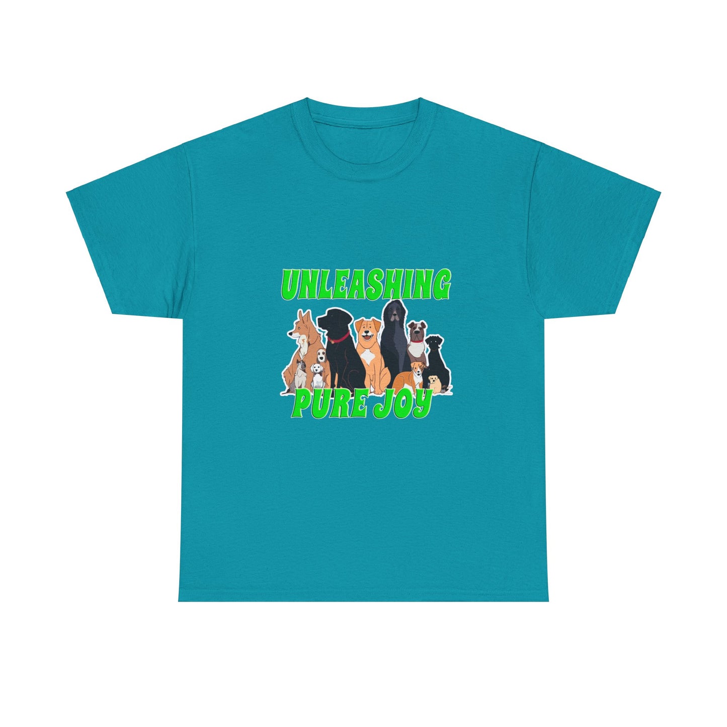 UNLEASHING PURE JOY - Unisex Heavy Cotton Tee