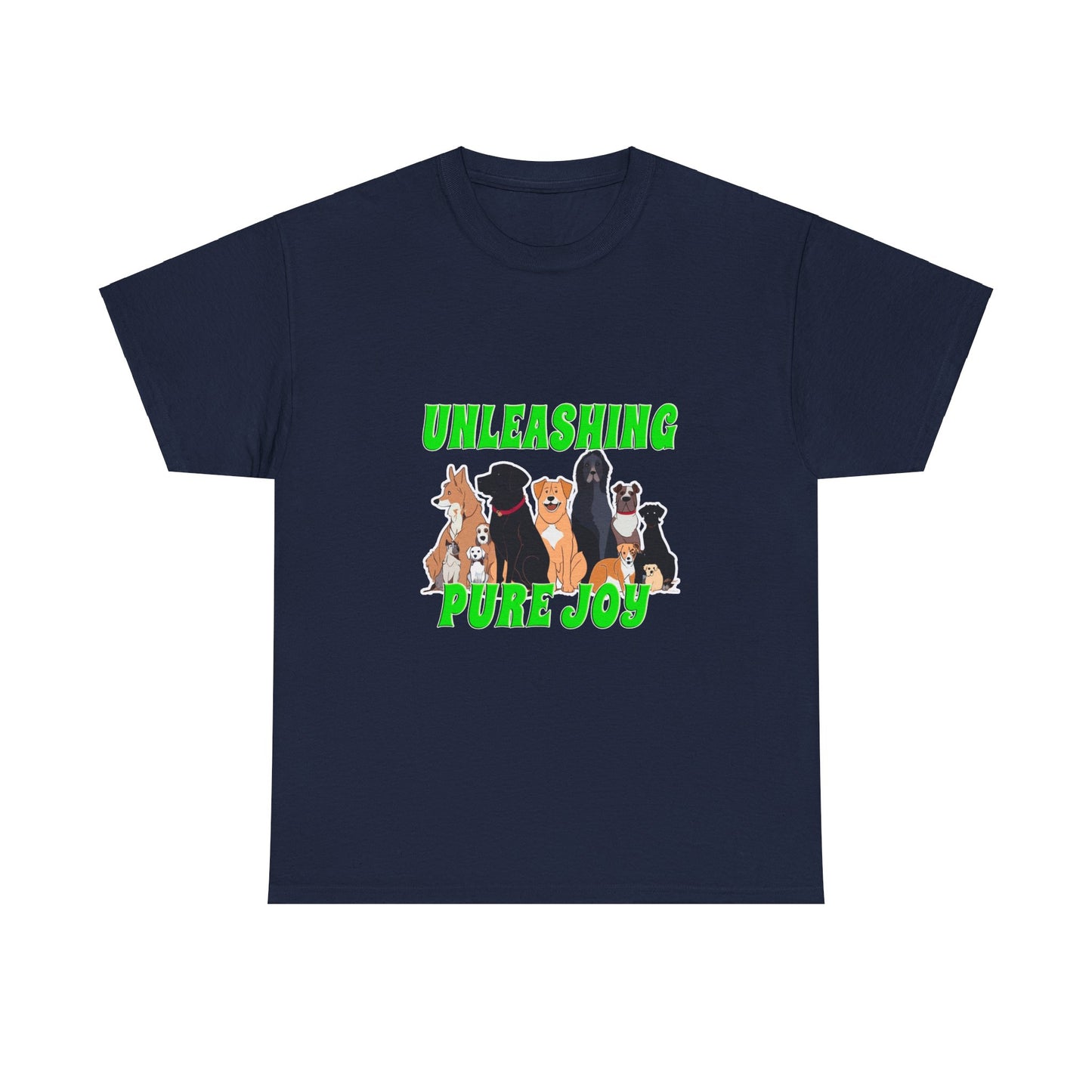 UNLEASHING PURE JOY - Unisex Heavy Cotton Tee