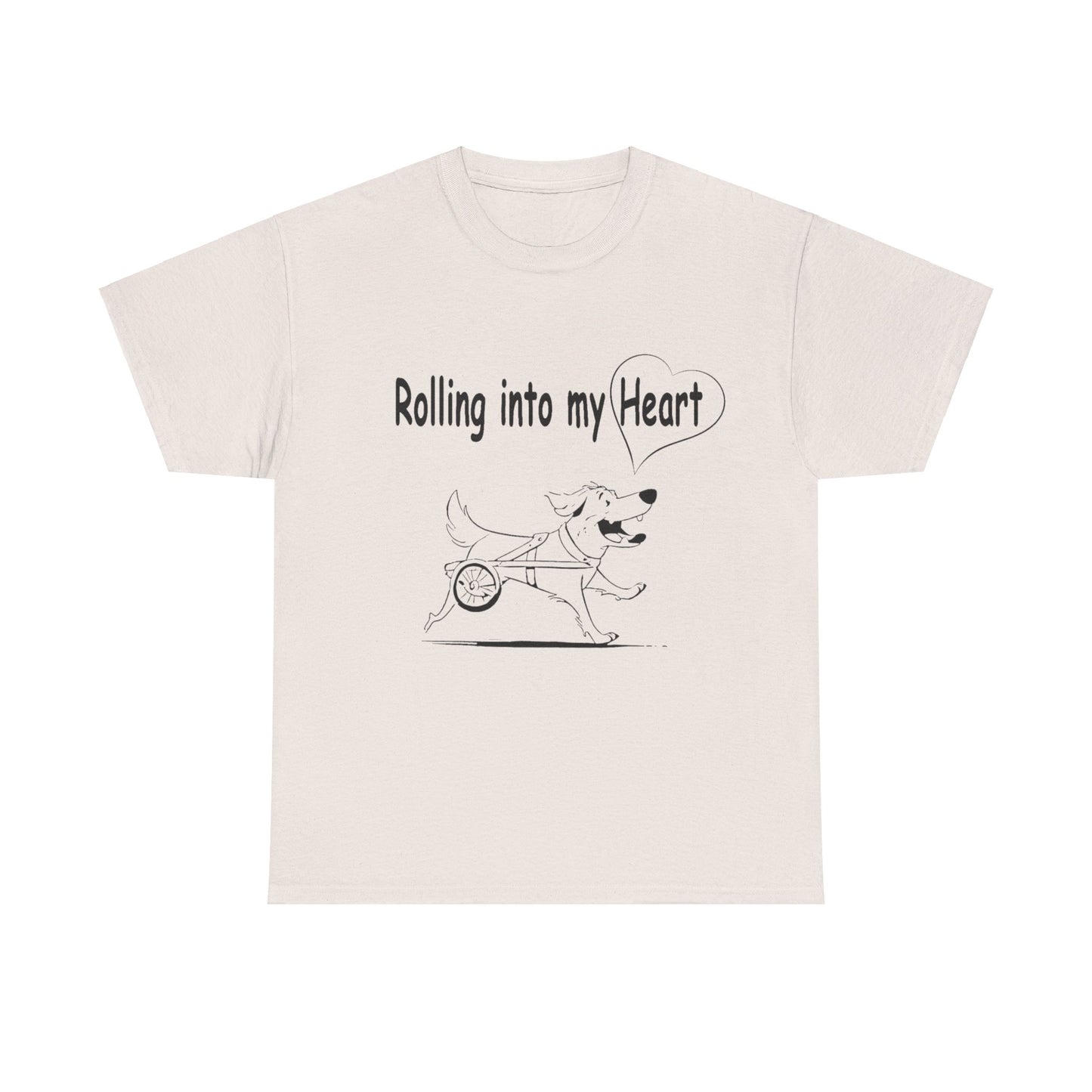 ROLLING INTO MY HEART - Unisex Heavy Cotton Tee