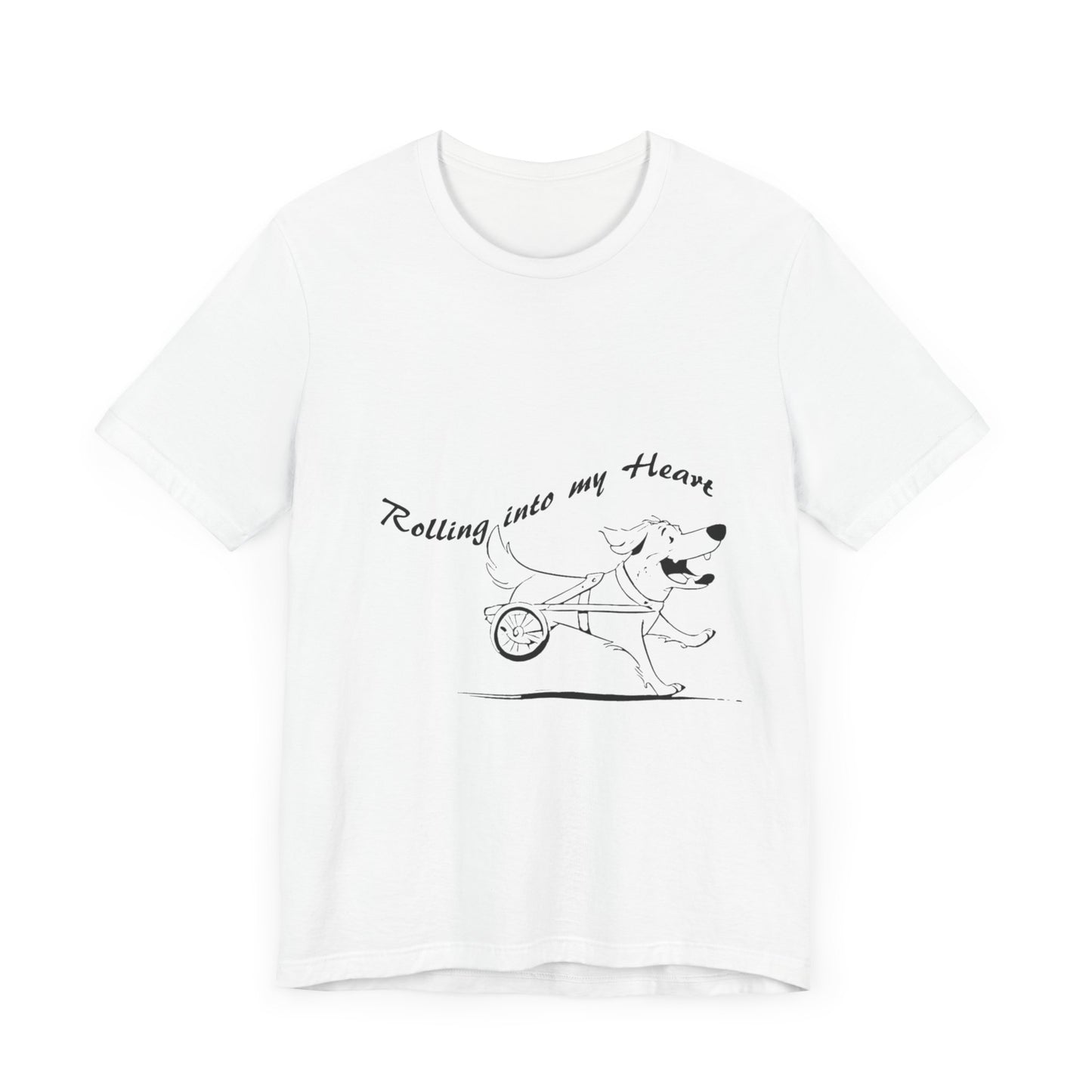 ROLLING INTO MY HEART - Unisex Jersey Short Sleeve Tee