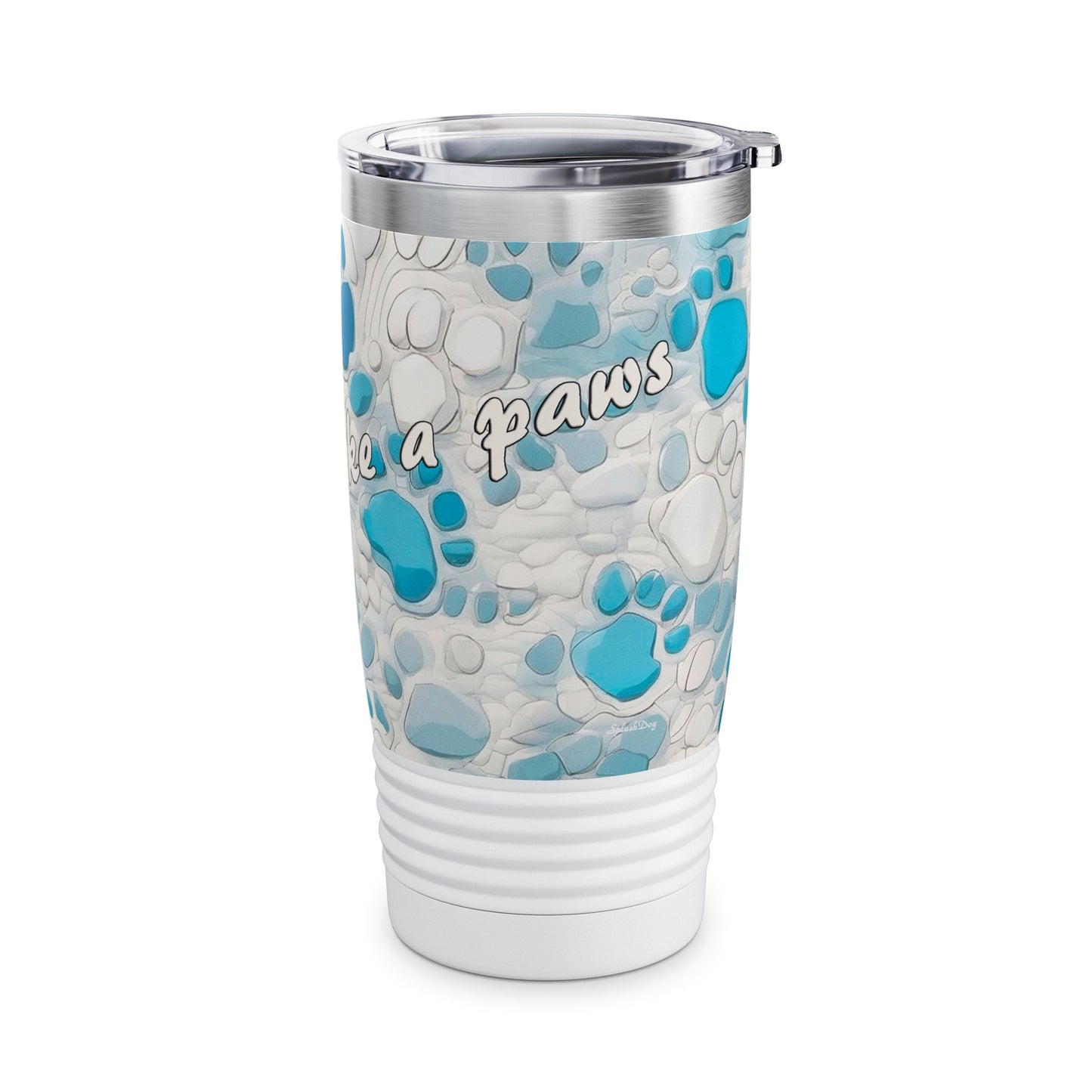 TIME TO TAKE A PAWS - Tumbler, 20oz