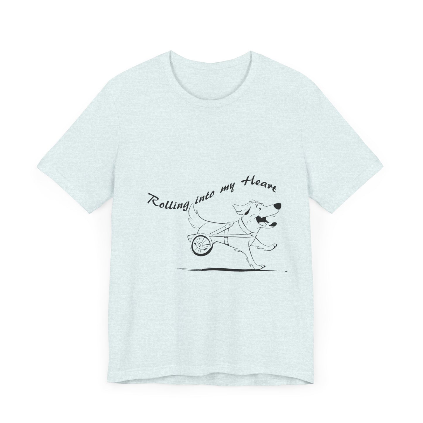 ROLLING INTO MY HEART - Unisex Jersey Short Sleeve Tee