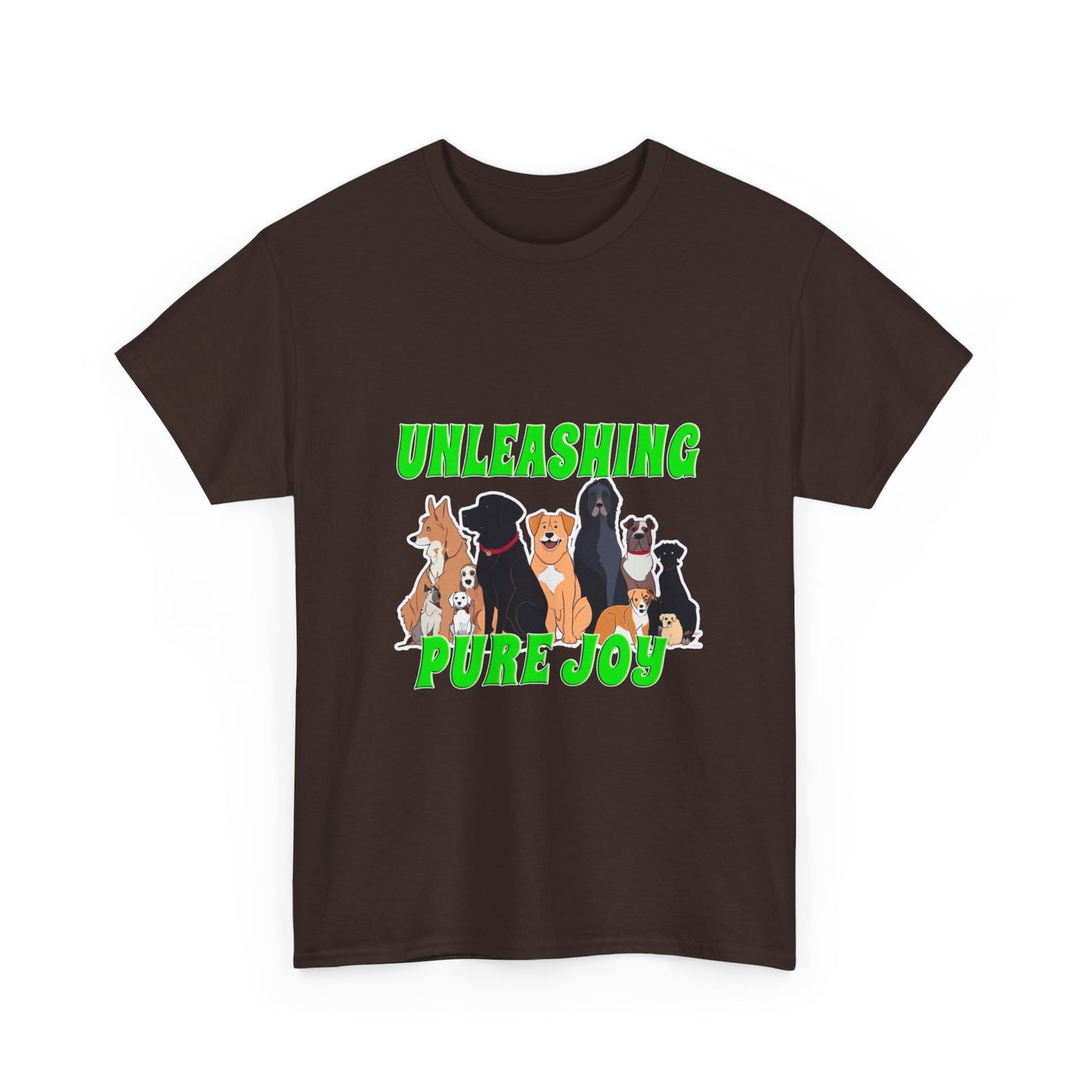 UNLEASHING PURE JOY - Unisex Heavy Cotton Tee