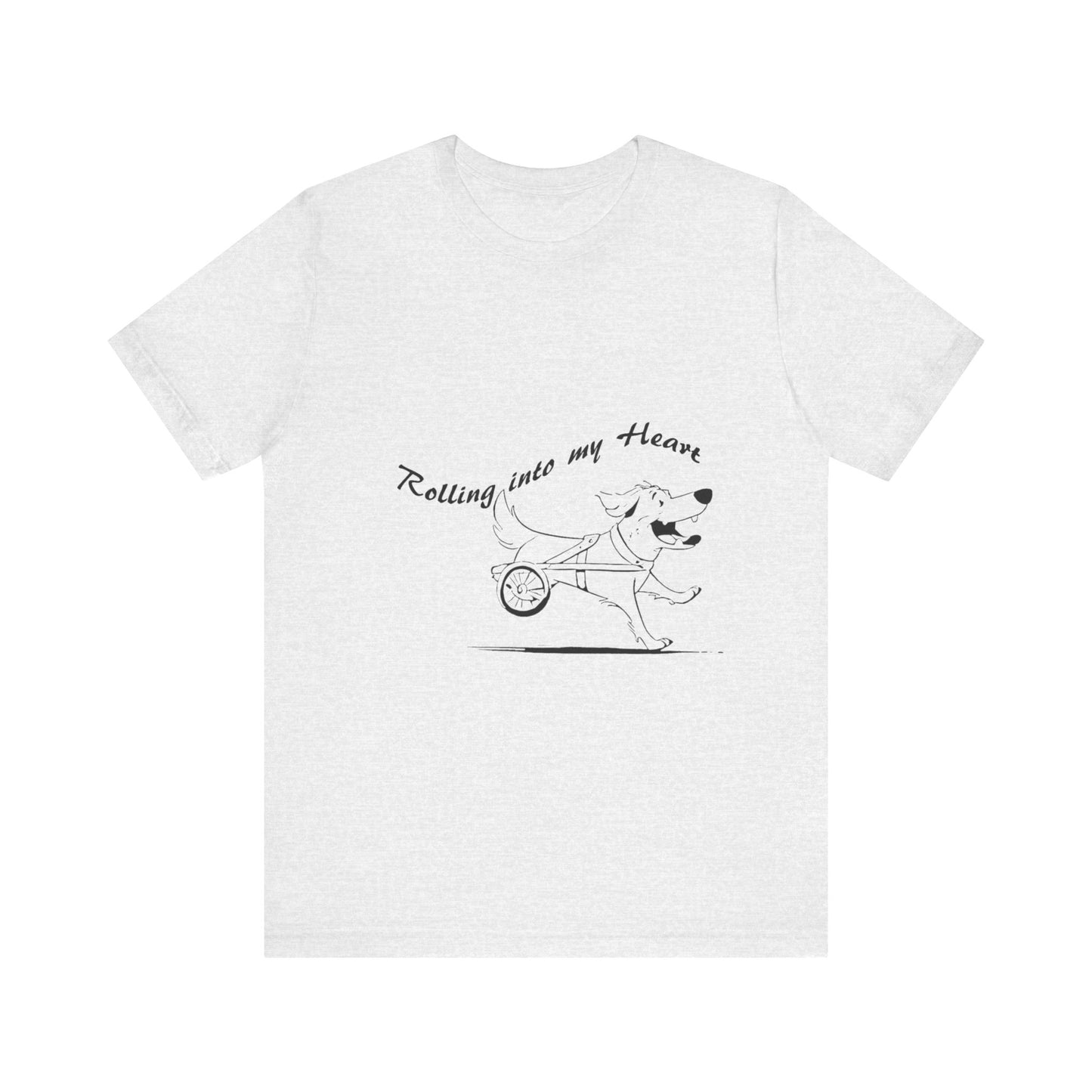 ROLLING INTO MY HEART - Unisex Jersey Short Sleeve Tee