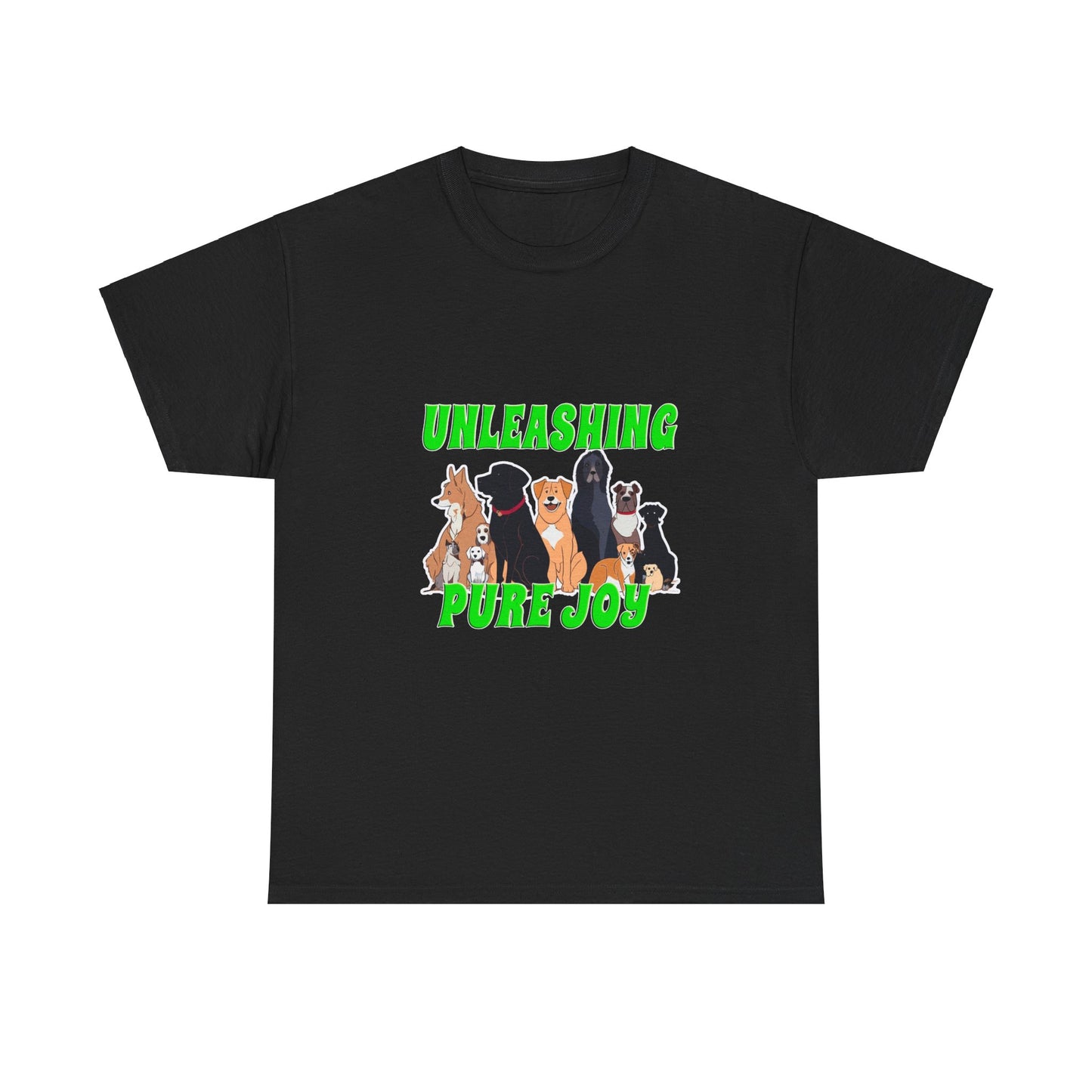 UNLEASHING PURE JOY - Unisex Heavy Cotton Tee
