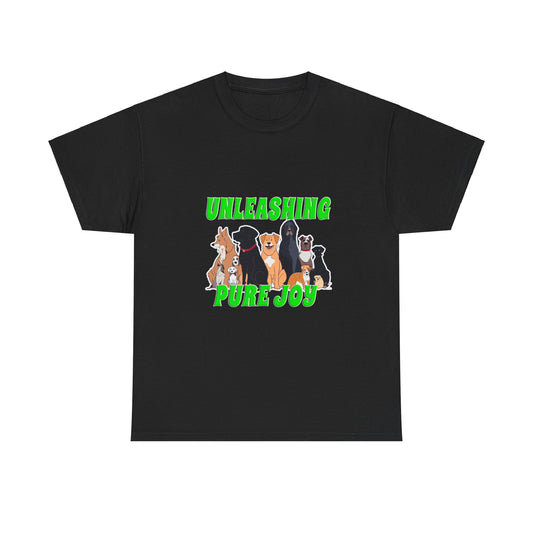 UNLEASHING PURE JOY - Unisex Heavy Cotton Tee