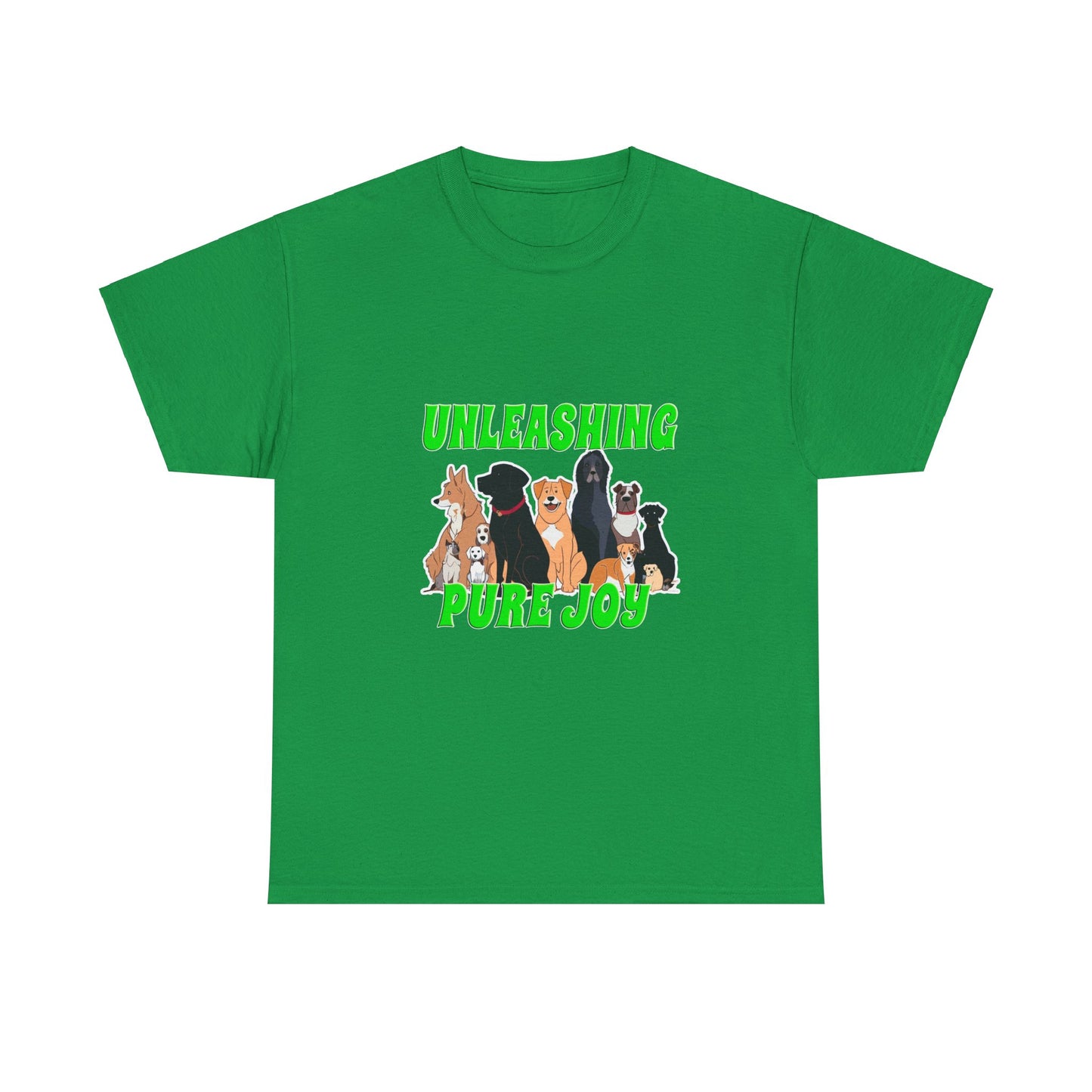 UNLEASHING PURE JOY - Unisex Heavy Cotton Tee