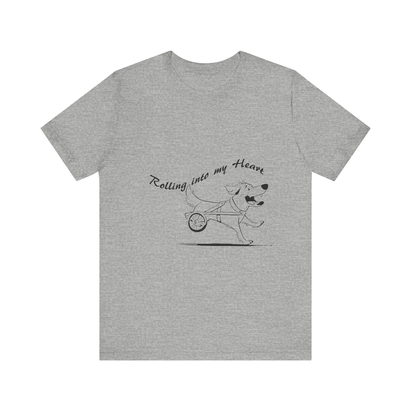 ROLLING INTO MY HEART - Unisex Jersey Short Sleeve Tee