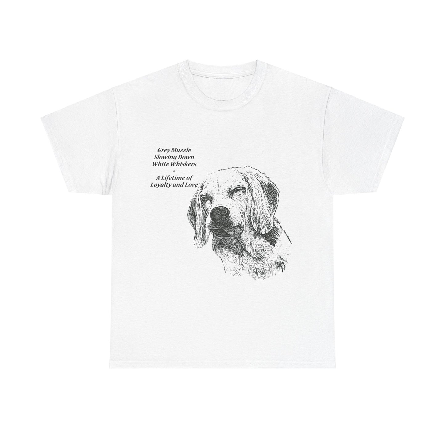 SENIOR DOG - Unisex Heavy Cotton Tee