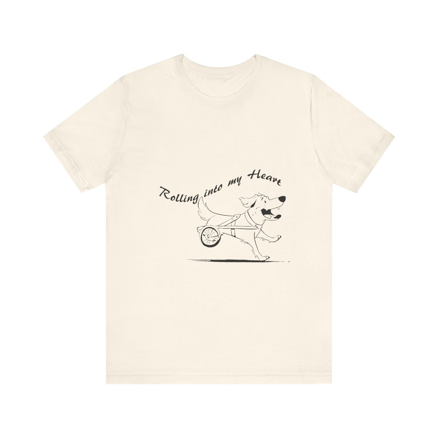 ROLLING INTO MY HEART - Unisex Jersey Short Sleeve Tee