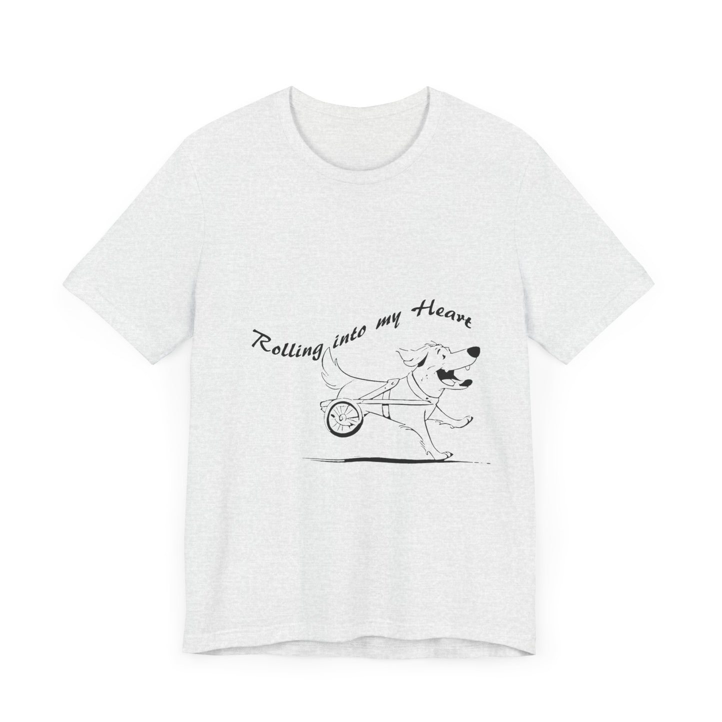 ROLLING INTO MY HEART - Unisex Jersey Short Sleeve Tee
