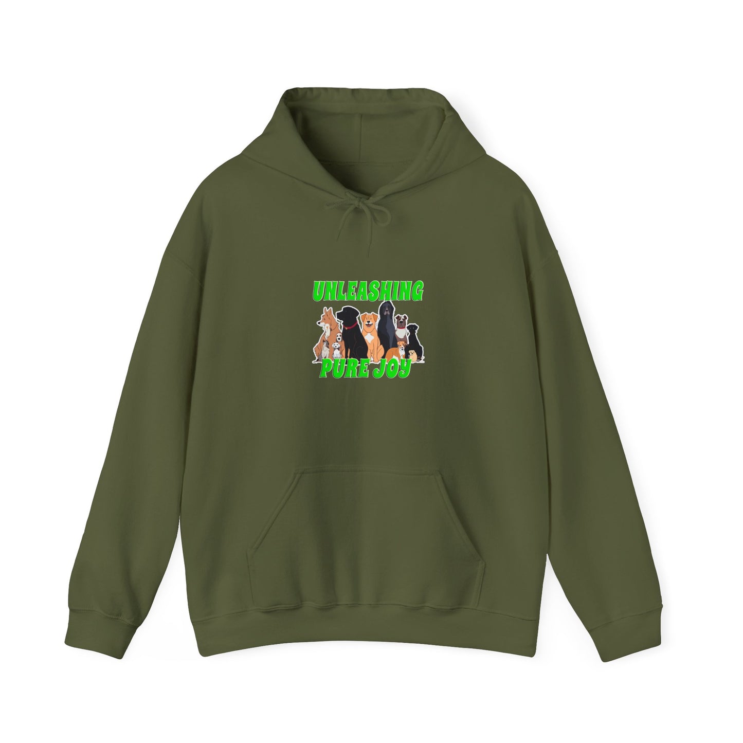 UNLEASHING PURE JOY - Unisex Heavy Blend™ Hooded Sweatshirt