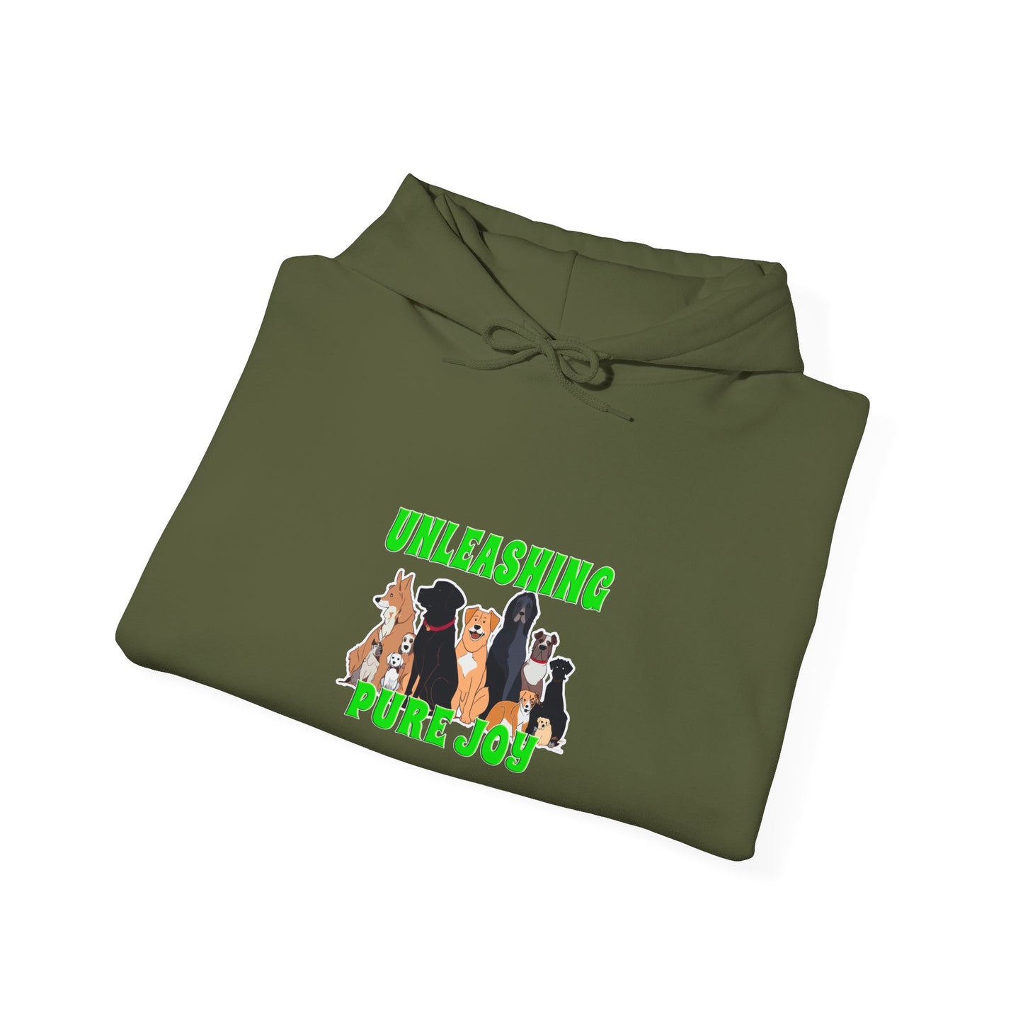 UNLEASHING PURE JOY - Unisex Heavy Blend™ Hooded Sweatshirt