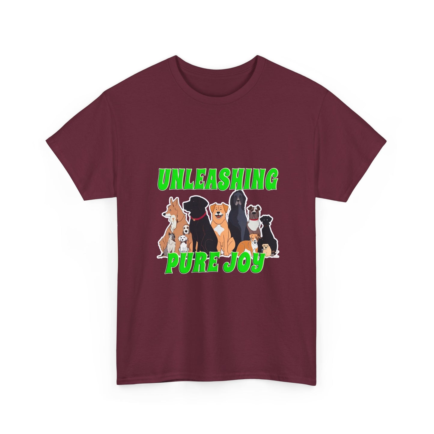 UNLEASHING PURE JOY - Unisex Heavy Cotton Tee