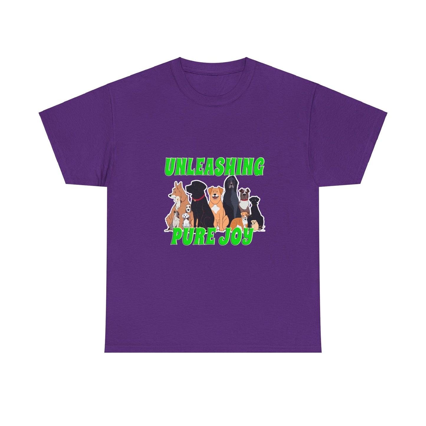 UNLEASHING PURE JOY - Unisex Heavy Cotton Tee