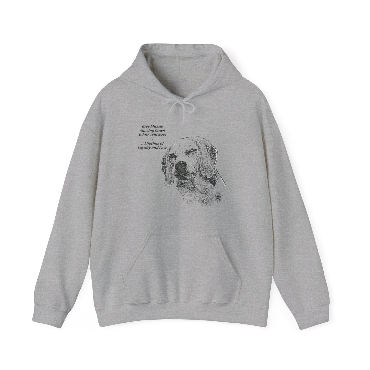 SENIOR DOG - Unisex Heavy Blend™ Hooded Sweatshirt