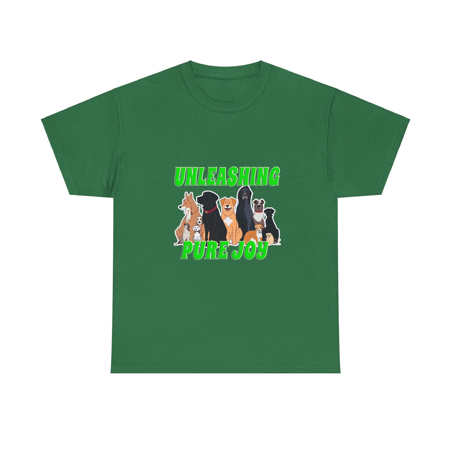 UNLEASHING PURE JOY - Unisex Heavy Cotton Tee